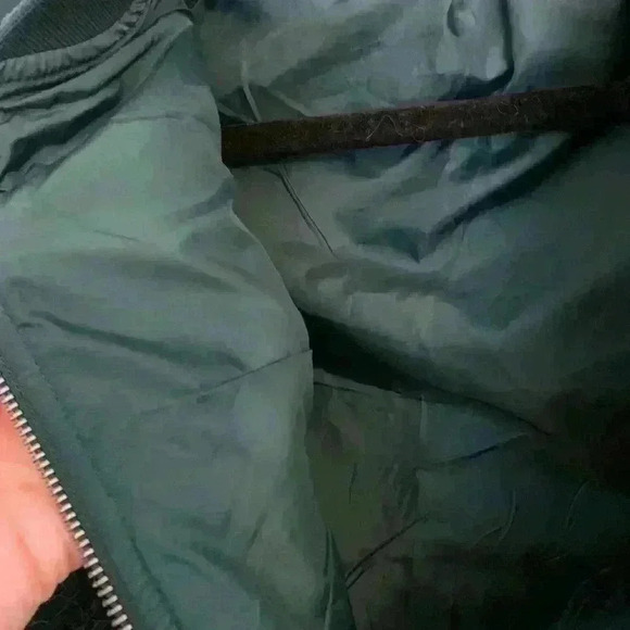 Balance Athletica Teal Bomber Jacket, Womens Size Small - Picture 6 of 13